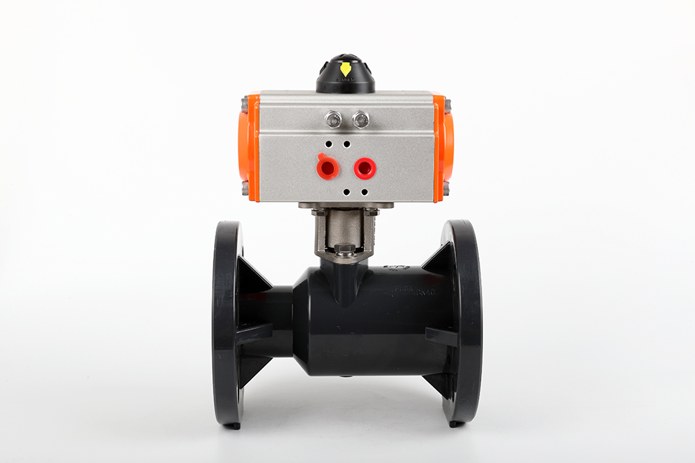 太子河气动法兰一体球阀